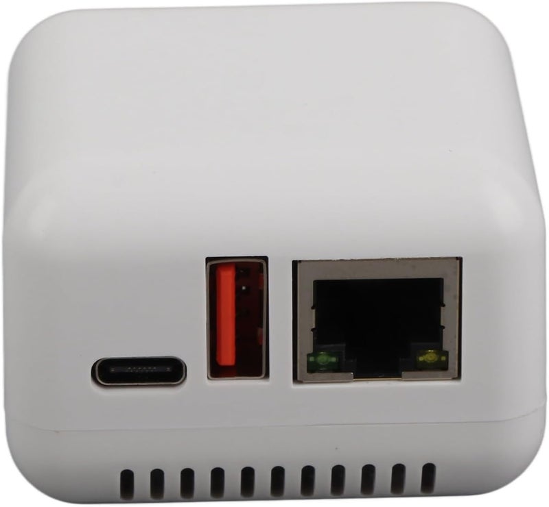 Yechiry LAN Print Share Server, USB 2.0 Network Print Server Adapter, Wireless Network Printing with Compact Design for Android, for iOS (A) - Image 1